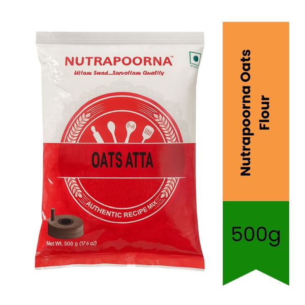 Nutrapoorna Oats Flour 500GM|BB:OCT.2025