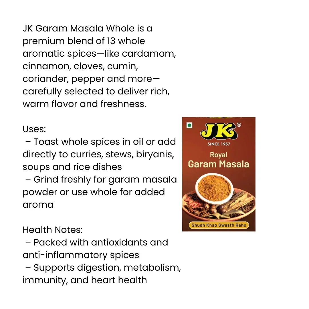 JK Royal Garam Masala | 100g