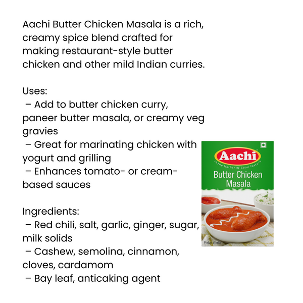 Aachi Butter Chicken Masala | BB:JUN.2026