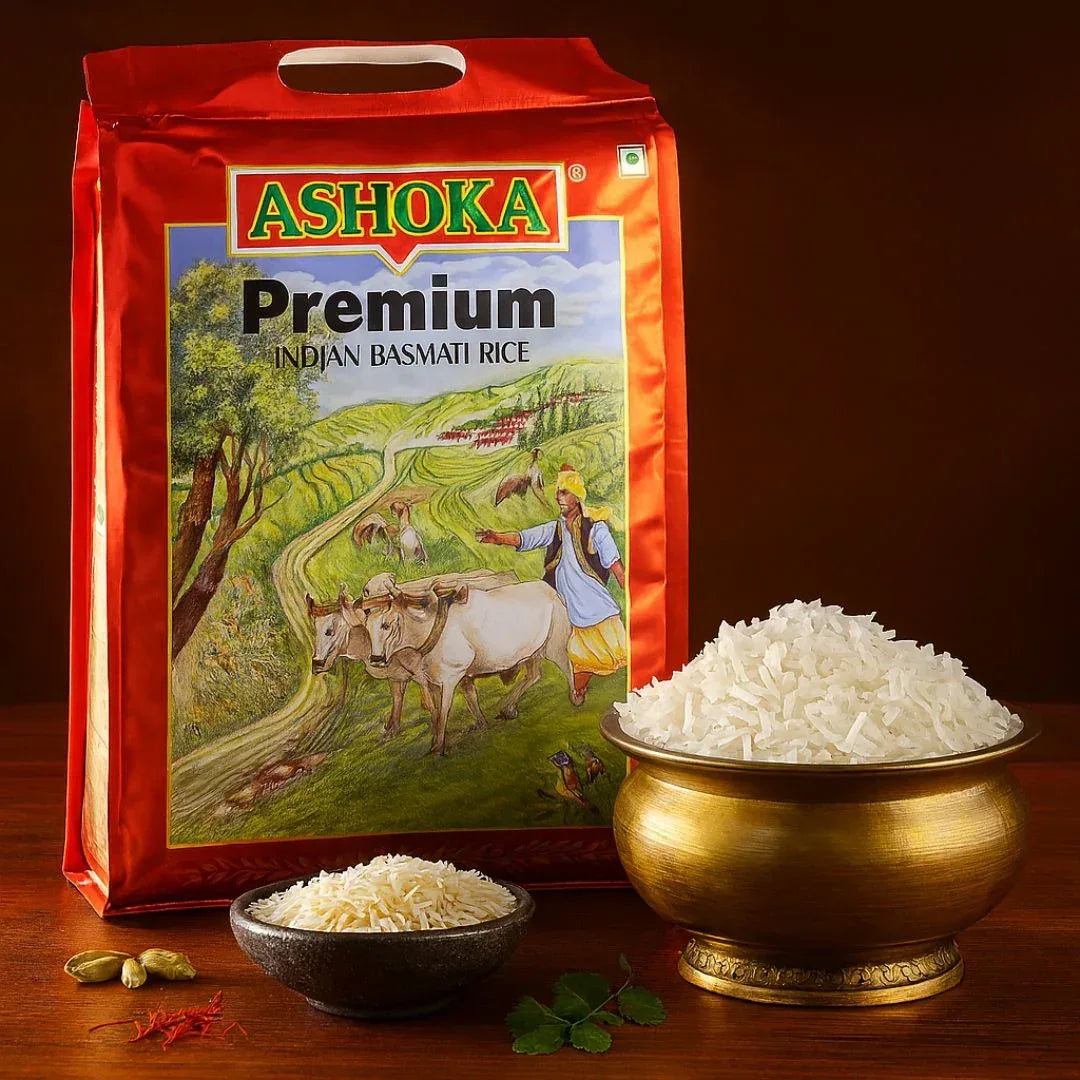 Ashoka Premium Basmati Rice | Long Grain, Fluffy & Aromatic | Perfect for Biryani | South Africa