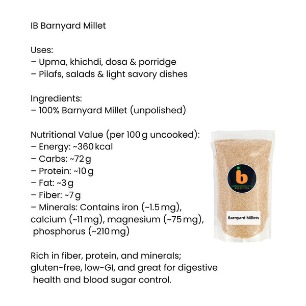 IB Banyard Millet