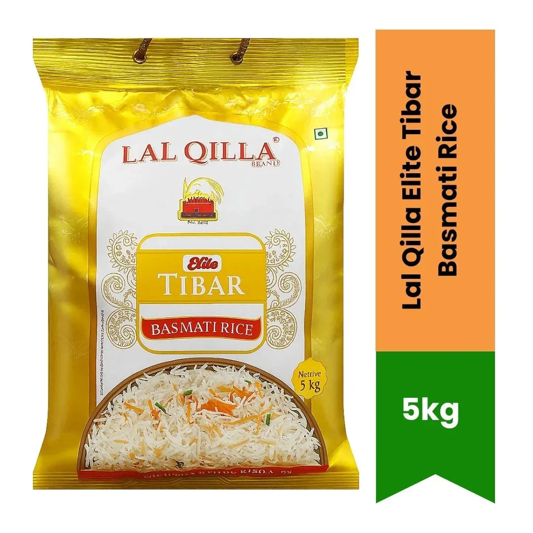 Lal Qilla Elite Tibar Basmati Rice | 5kg