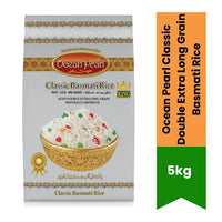 Ocean Pearl Classic Double Extra Long Grain Basmati Rice | 5kg