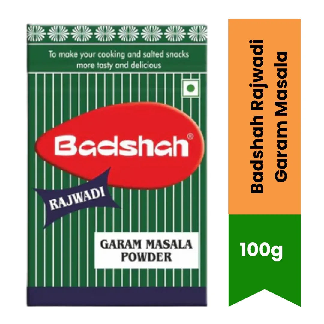 Badshah Rajwadi Garam Masala (Royal Spice Blend) | 100g - Premium Whole Spice Ground Finishing Powder for Rich Festive North Indian Curries & Biryanis | South Africa | India Bazaar