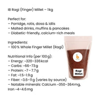IB Ragi (finger) Millet | 1kg
