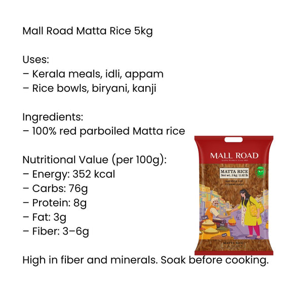 Mall Road Matta Rice 5Kg
