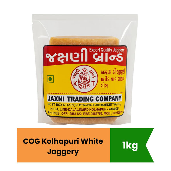 COG Kolhapuri White Jaggery|BB:NOV.2025