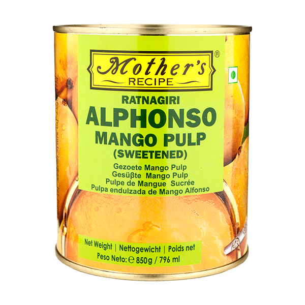 Mother's Recipe Alphonso Mango Pulp Sweetened