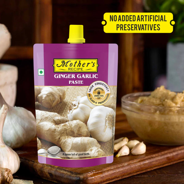 Mother's Recipe - Ginger & Garlic Paste | 200g (Pack of 2)