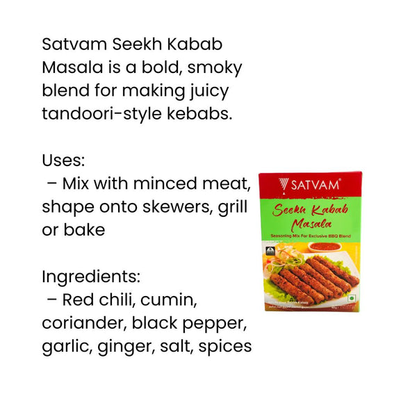 Satvam Seekh Kabab Masala|BB:24.APR.2026