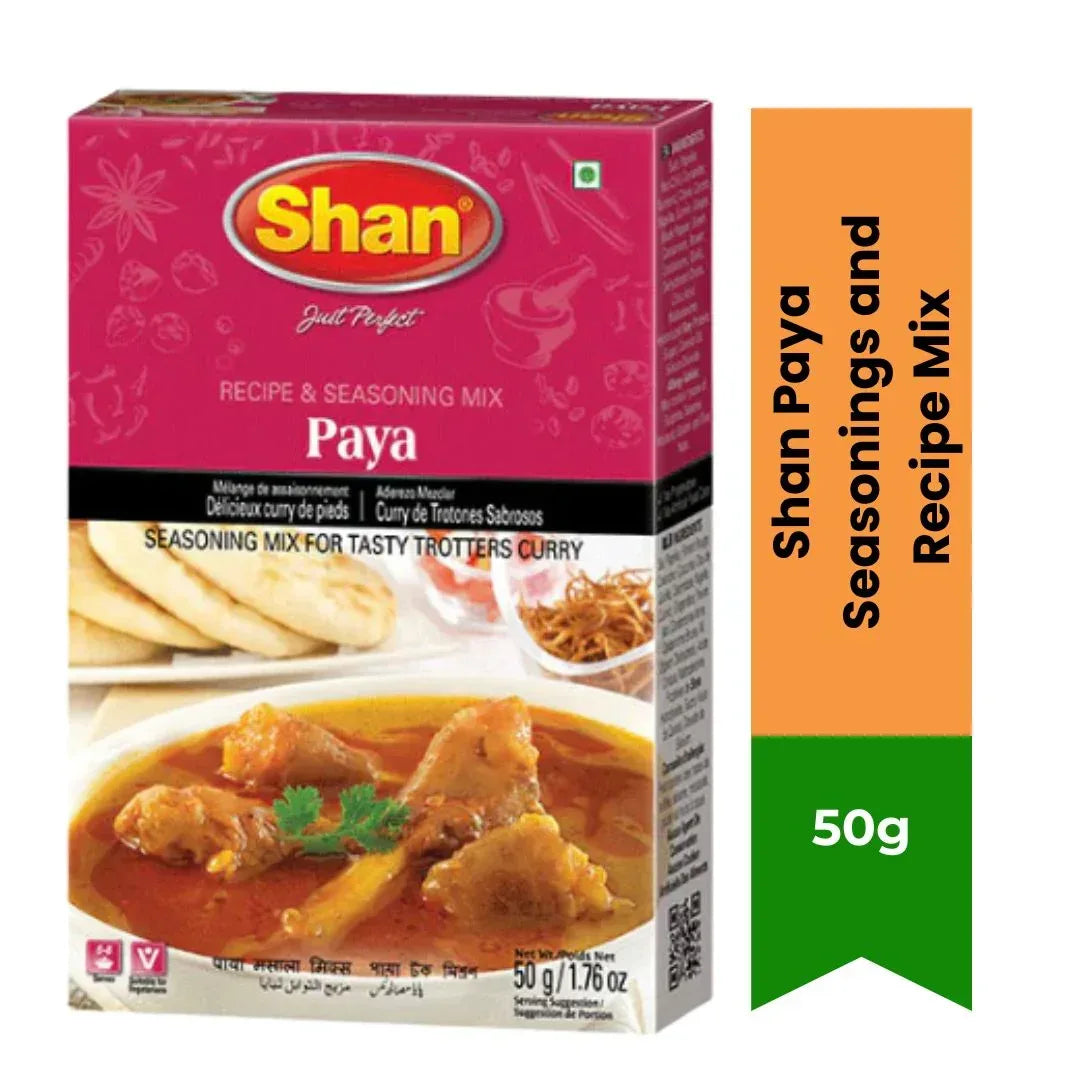 Shan Paya Seasonings and Recipe Mix (Spiced Trotters Gravy Powder) | 50g - Authentic Aromatic Slow-Cooked Bone Broth Spice Blend for Rich Traditional Stews | South Africa | India Bazaar