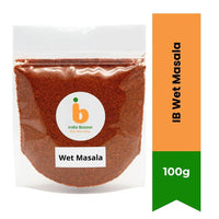 IB Wet Masala (Spiced Paste Blend) | 100g - Fresh Moist Aromatic Spice Mix for Marinating Meat, Braises & Traditional South African Indian Curries | South Africa | India Bazaar