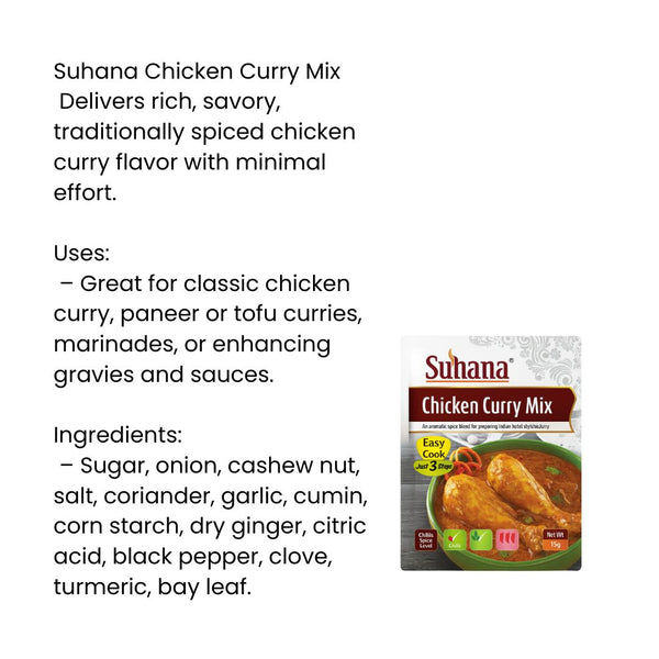 Suhana Chicken Curry Mix |BB:DEC.2025