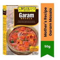 Mother's Recipe Garam Masala (Warming Finishing Powder) | 50g - Premium Blend of Pure Core Cardamom, Cloves & Cinnamon to Boost Curry Aromas | South Africa | India Bazaar