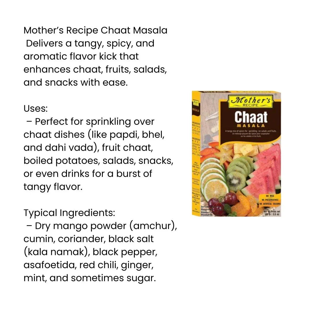 Mother's Recipe Chaat Masala | 100g