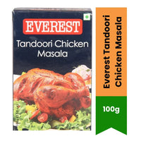 Everest Tandoori Chicken Masala BBQ Rub | 100g - Smokey Crimson Red Spice Coating Blend, Perfect for Clay-Oven Roast Poultry & Braai Marinades | South Africa | India Bazaar