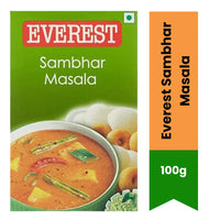Everest Sambar Masala (South Indian Lentil Spice) | 100g - Tangy Fenugreek & Red Chili Powder for Making Traditional Vegetable Dals & Idli Dipping | South Africa | India Bazaar