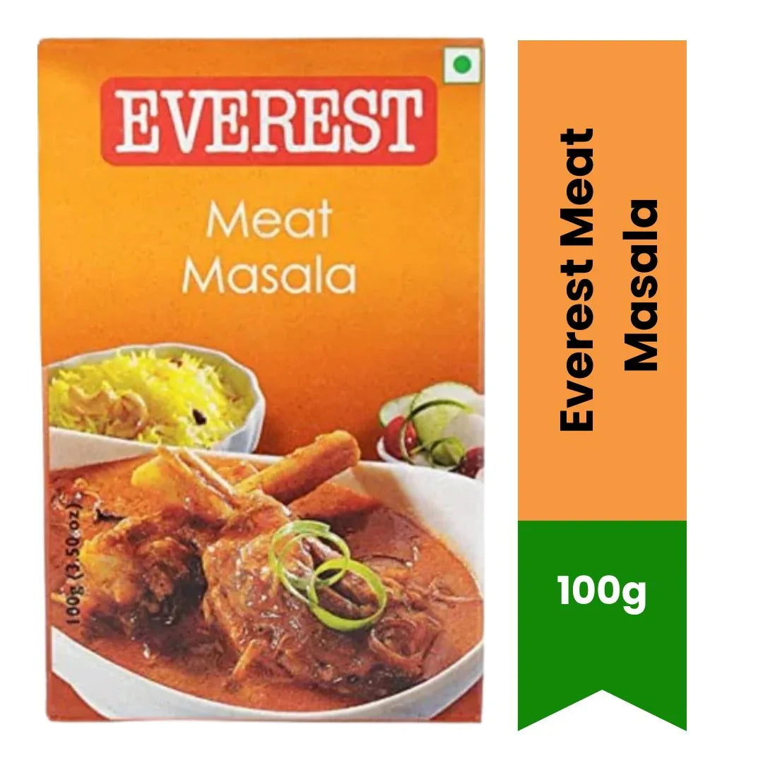 Everest Meat Masala (Gosht Ka Spice Mix) | 100g - Robust Warming Ground Aromatics to Tenderize & Deepen Flavourful Beef, Mutton & Lamb Curries | South Africa | India Bazaar