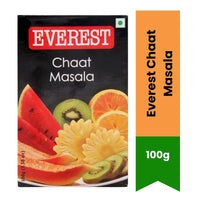 Everest Chaat Masala (Tangy Indian Seasoning) | 100g - Zesty Black Salt & Amchur Dusting Spice for Salads, Fruits, Fritters & Street Food Snacks | South Africa | India Bazaar