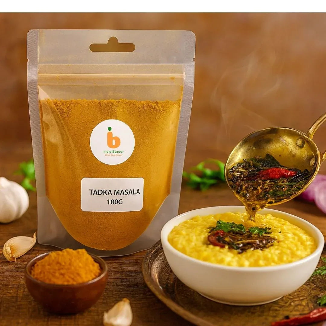 IB Tempering Spice Blend / Tadka Masala 100g | Instant Flavour Boost for Lentils, Eggs, Vegetables & Rice | Bold, Aromatic & Savoury | South Africa | India Bazaar