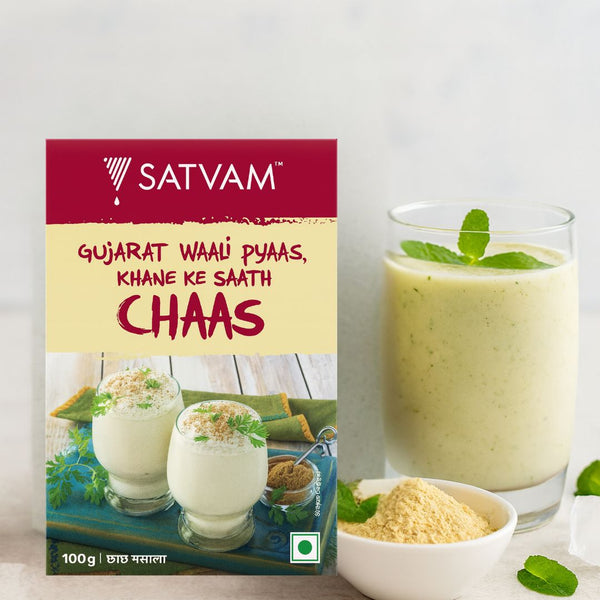 Satvam Chaas Masala – Authentic Spiced Buttermilk Mix | Refreshing Flavor|BB:26.JUL.2026
