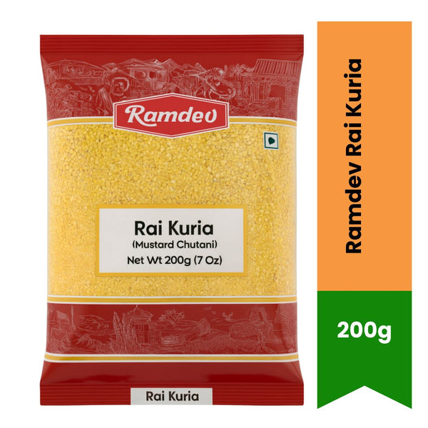 Ramdev Rai Kuria 200g – Bold & Spicy Crushed Mustard|BB:MAR.2027