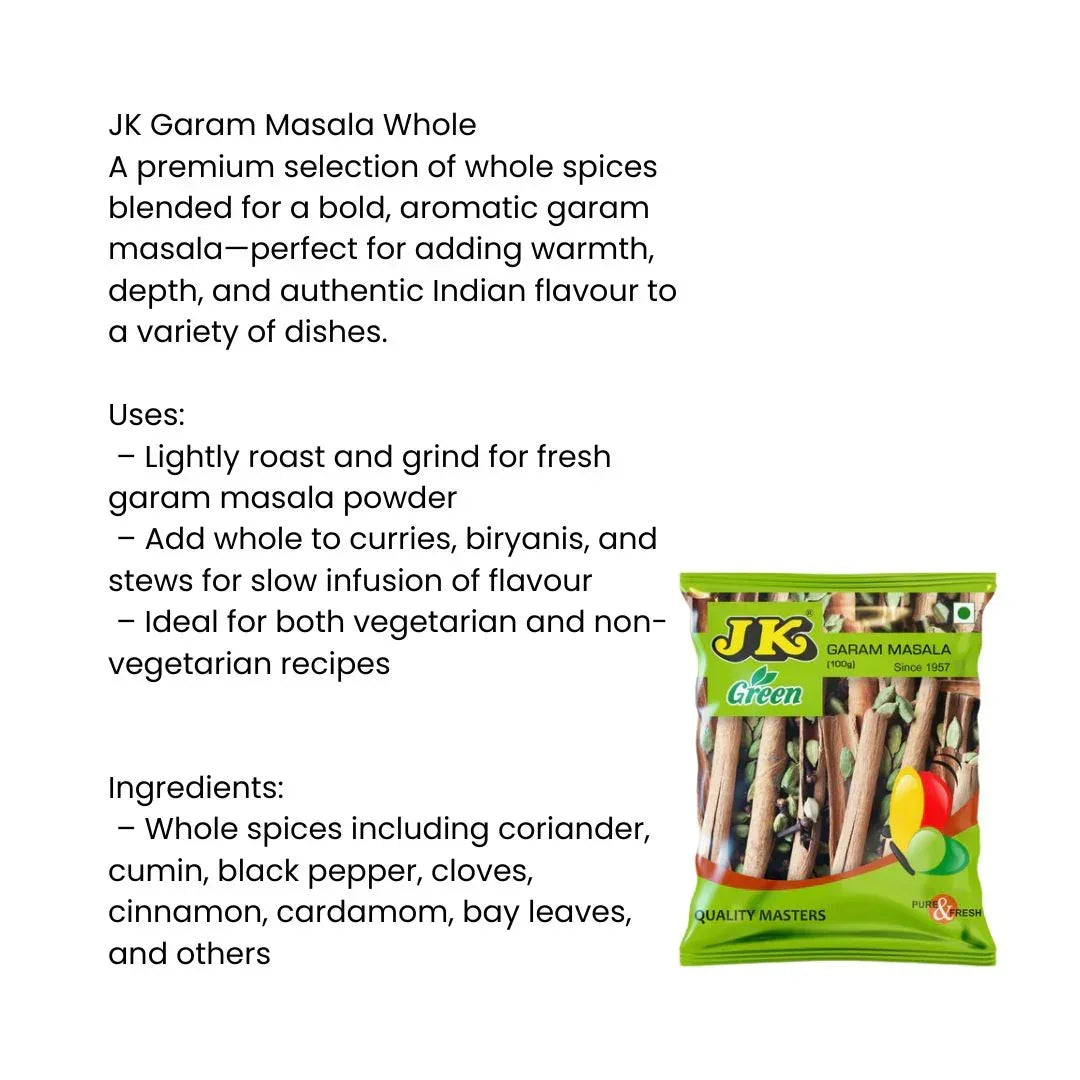 JK Garam Masala Whole