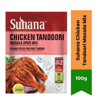 Suhana Chicken Tandoori Masala Mix 100g | Season Chicken for Braai, Oven, Air Fryer & Wraps | Easy Cooking Mix | South Africa | India Bazaar