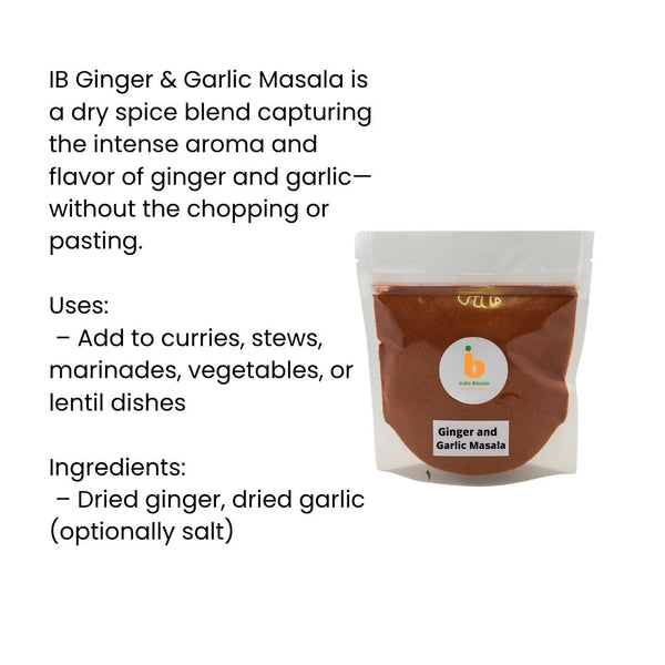IB Ginger and Garlic Masala