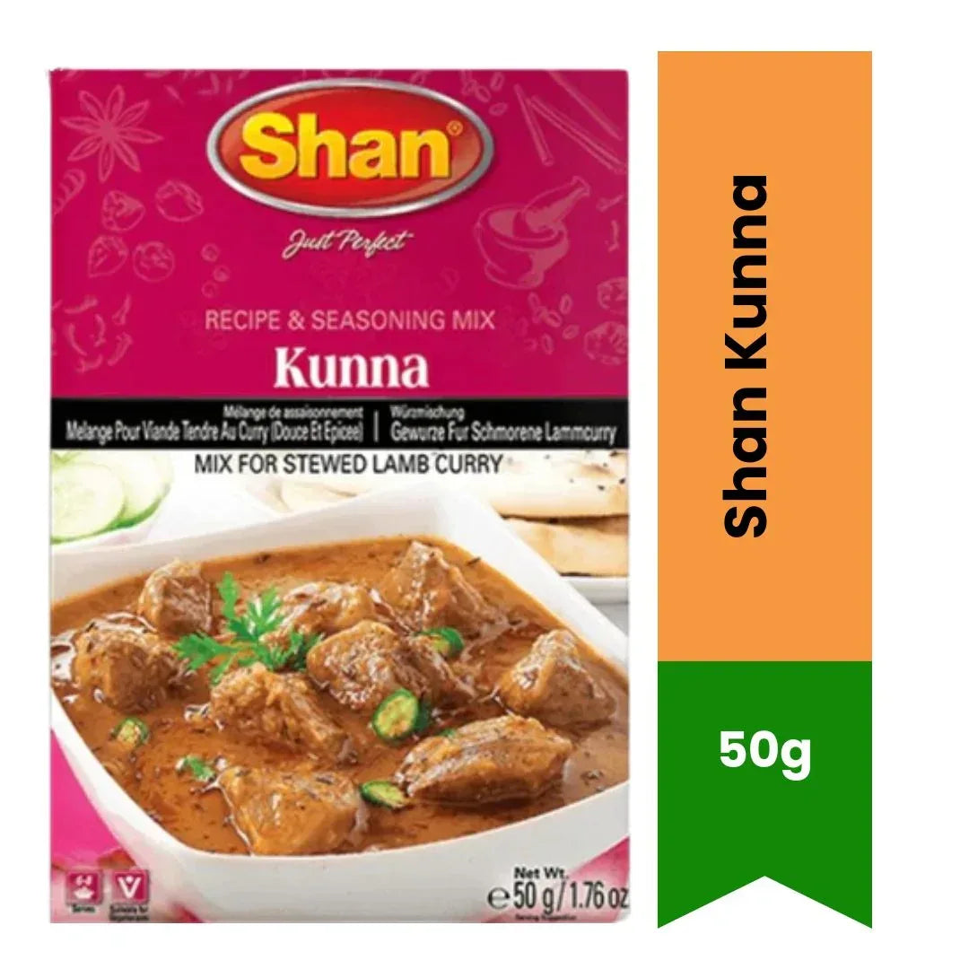 Shan Slow-Cooked Meat Stew Spice Mix / Kunna 50g | Rich, Thick & Deeply Savoury | Perfect for Beef, Lamb & Hearty Meals | South Africa | India Bazaar