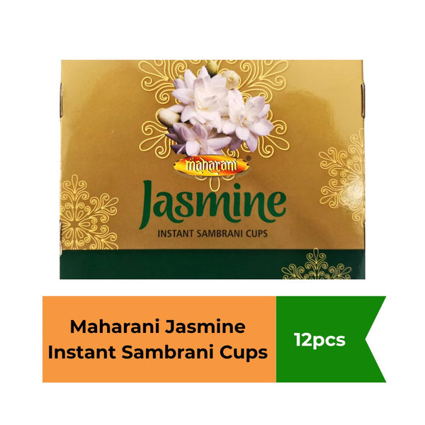 Maharani Jasmine Instant Sambrani Cups