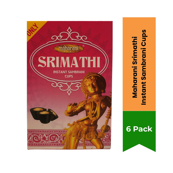 Maharani Srimathi Instant Sambrani Cups