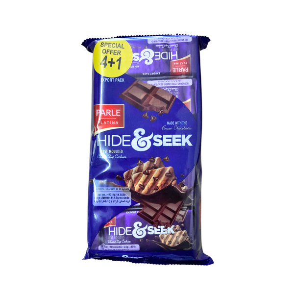 Parle Hide & Seek Choco Chip Cookies  Pack of 5 |BB:15.FEB.2026