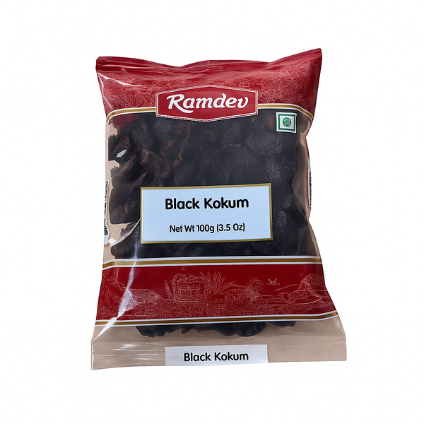 Ramdev Black Kokum 100g – Premium Quality Sour Fruit|BB:MAR.2027