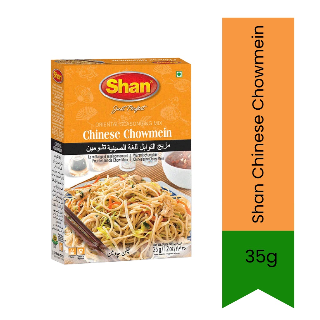 Shan Stir-Fried Noodle Seasoning (Chinese Chowmein Mix) | 35g - Flavorful Noodle Spice Mix for Chow Mein, Stir-Fry Noodles & Vegetables, Quick Meal Solution | South Africa | India Bazaar