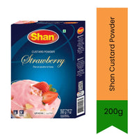 Shan Vanilla Custard Powder 200g | Creamy Dessert for Trifle, Fruit Custard & Puddings | Smooth, Sweet & Velvety | South Africa | India Bazaar