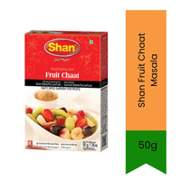 Shan Fruit Chaat Masala 60g | Tangy Indian Spice Blend for Fruits, Salads & Chaat Snacks | Sweet Sour Flavor Enhancer for Authentic Street Food Taste | South Africa | India Bazaar