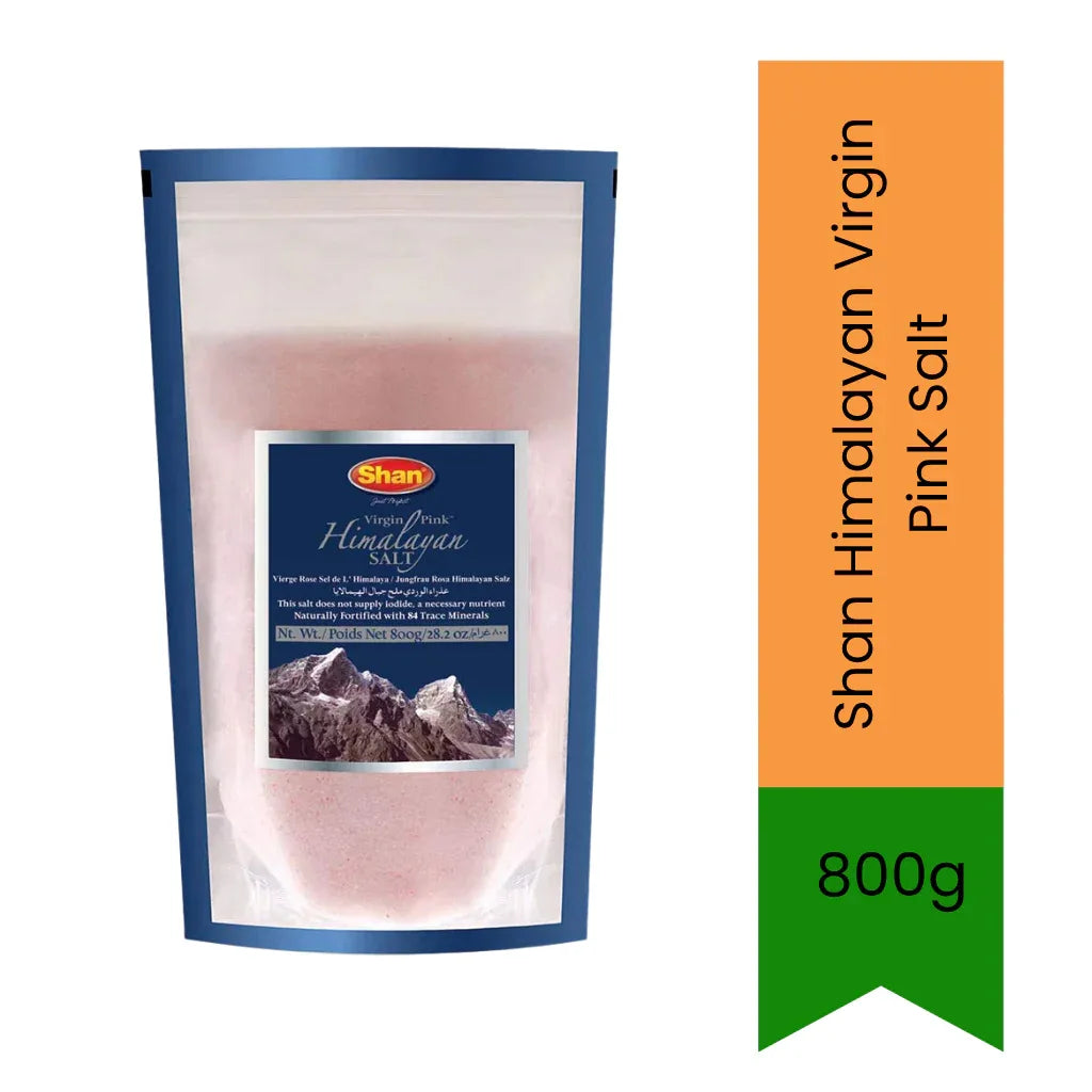 Shan Himalayan Pink Salt 800g | Natural Mineral Salt for Grilling, Cooking & Seasoning | Mild, Clean & Balanced Taste | South Africa | India Bazaar