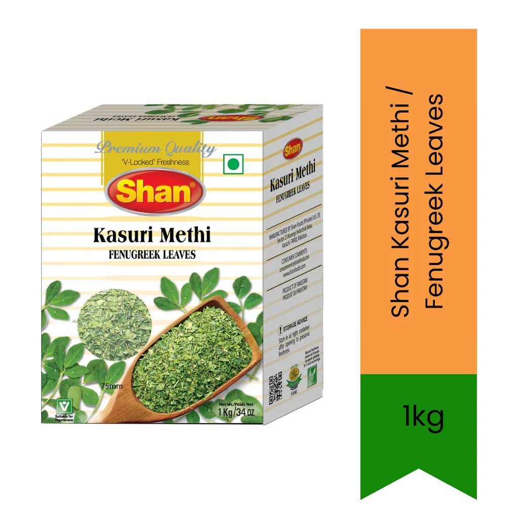 Shan Kasuri Methi /
Fenugreek Leaves | 1kg