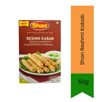 Shan Creamy Mild Kebab Seasoning, Reshmi Kabab 50g | Soft, Juicy & Mildly Spiced | Perfect for Chicken Kebabs, Rolls & Wraps | South Africa | India Bazaar