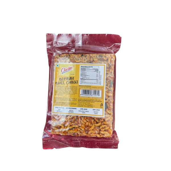 Charliee Bombay Bhel Chikki – Crunchy & Sweet Nutty Snack | Traditional Indian TreatCharliee Bombay Bhel Chikki|BB:APR.2026