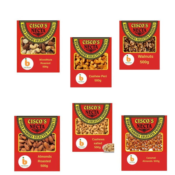Assorted Nut Bundle Pack OF 6