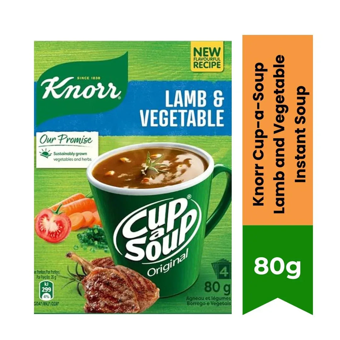 Knorr Cup-a-Soup Lamb and Vegetable Instant Soup | 80g