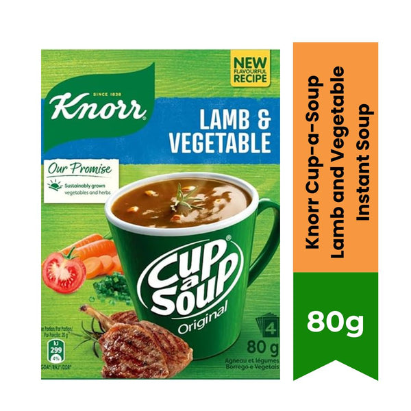 Knorr Cup-a-Soup Lamb and Vegetable Instant Soup 80g|BB:07.DEC.2026