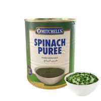Mitchell’s Spinach Puree | Smooth, Creamy Greens | Perfect for Creamed Spinach, Pasta, Chicken, Curries & Pap | South Africa | India Bazaar