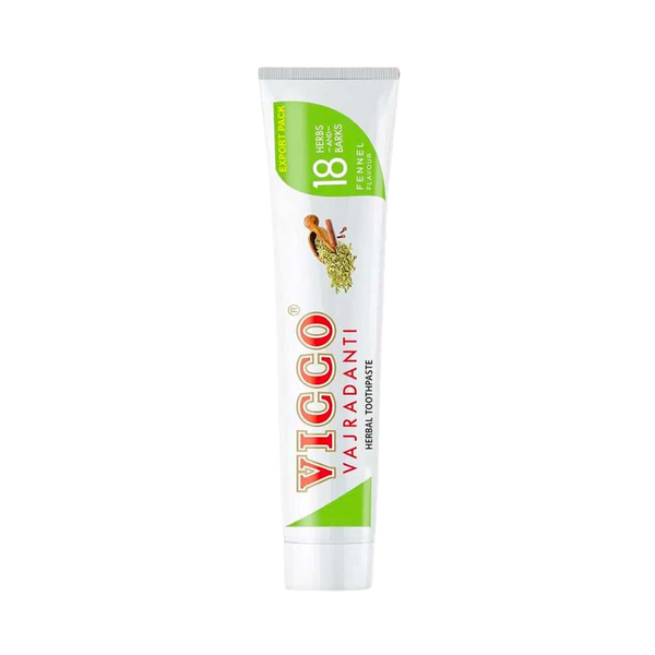 Vicco Vajradanti Toothpaste – Fennel Flavour 200g |BB:FEB.2027