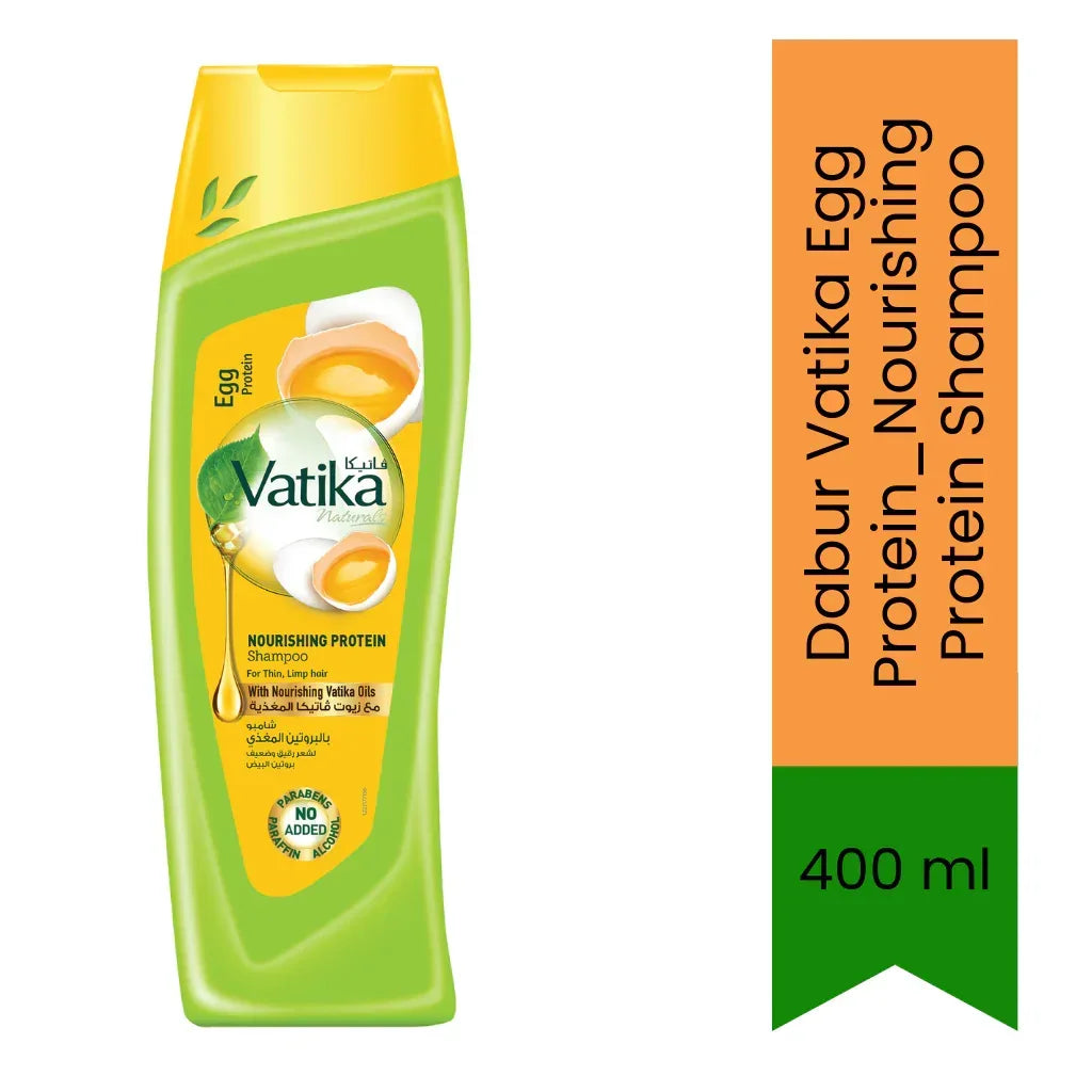 Dabur Vatika Egg Protein_Nourishing Protein Shampoo | 400ml