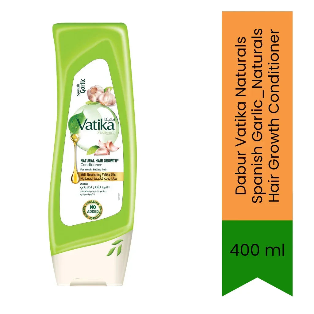 Dabur Vatika Naturals Spanish Garlic_Naturals Hair Growth Conditioner| 400ml
