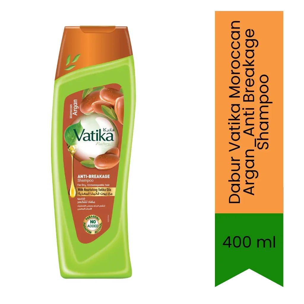 Dabur Vatika Moroccan Argan_Anti Breakage Shampoo | 400ml