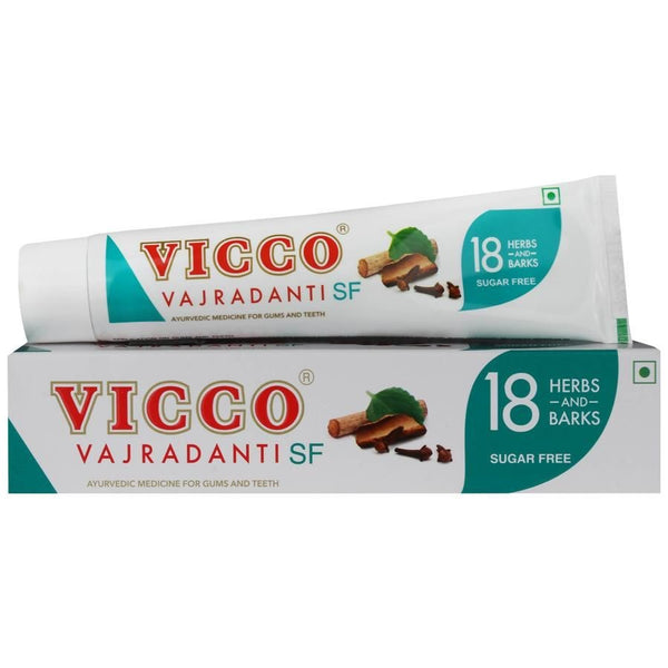 Vicco Vajradanti 18 Herbs Sugar Free Toothpaste 100g |BB:MAY.2027